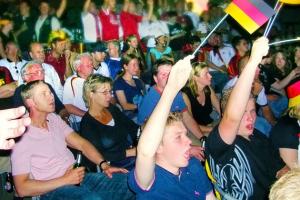 Rudel-Gucken in Bassen bei der EM 2012 