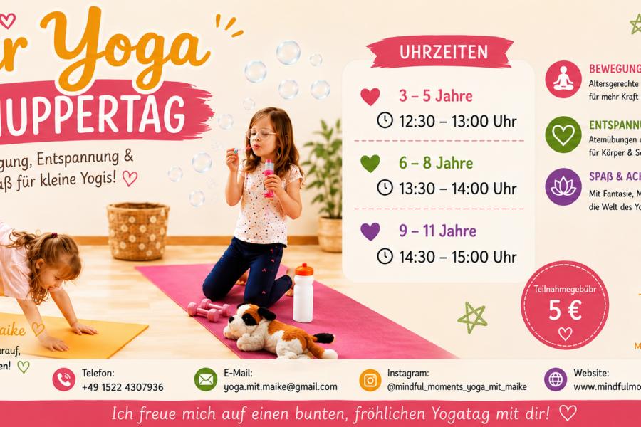 Kinderyoga Schnuppertag 